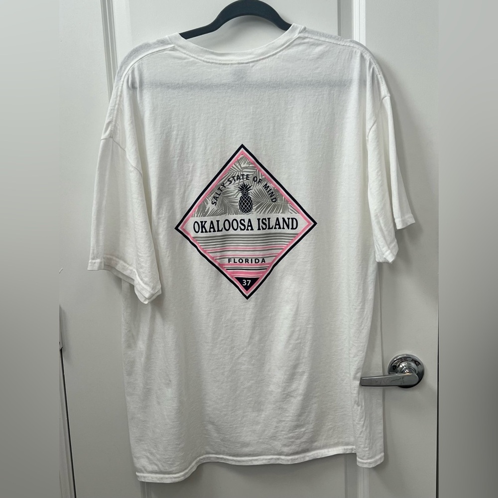 Okaloosa Island Shirt Short Sleeve Mens 2XL  (0712) - Picture 2 of 11